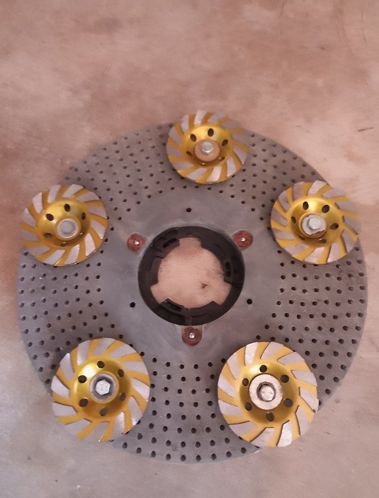 Metal Grinding Pad Driver & Floor Machines, Buffer