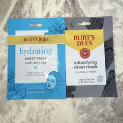 2 Burt’s Bees Sheet Masks