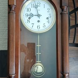 Sligh Quarter Hour Triple Chime Wall Clock