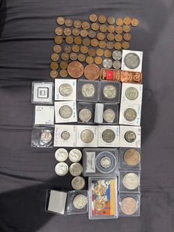 Silver and copper lot