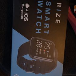 Rize Smart Watch Black