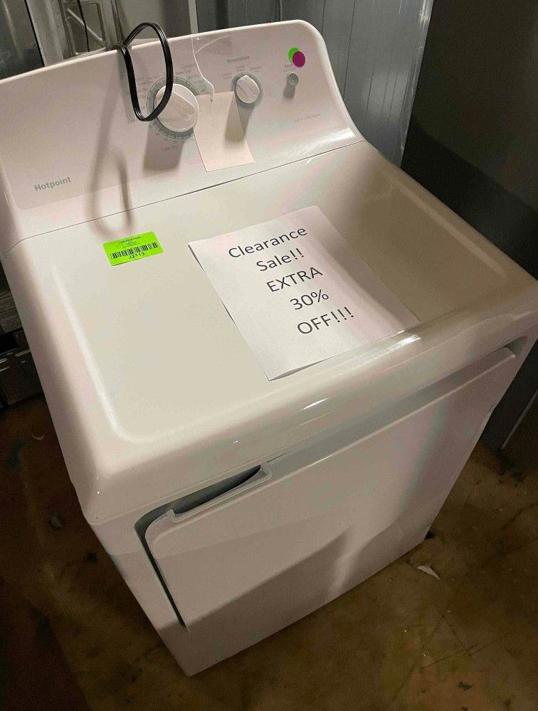 HOTPOINT 6.2 cu. ft. White Vented Dryer