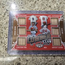 2024 Leaf The Lumber Club Ted Carl Wade Jim Fisk Evans #11/20