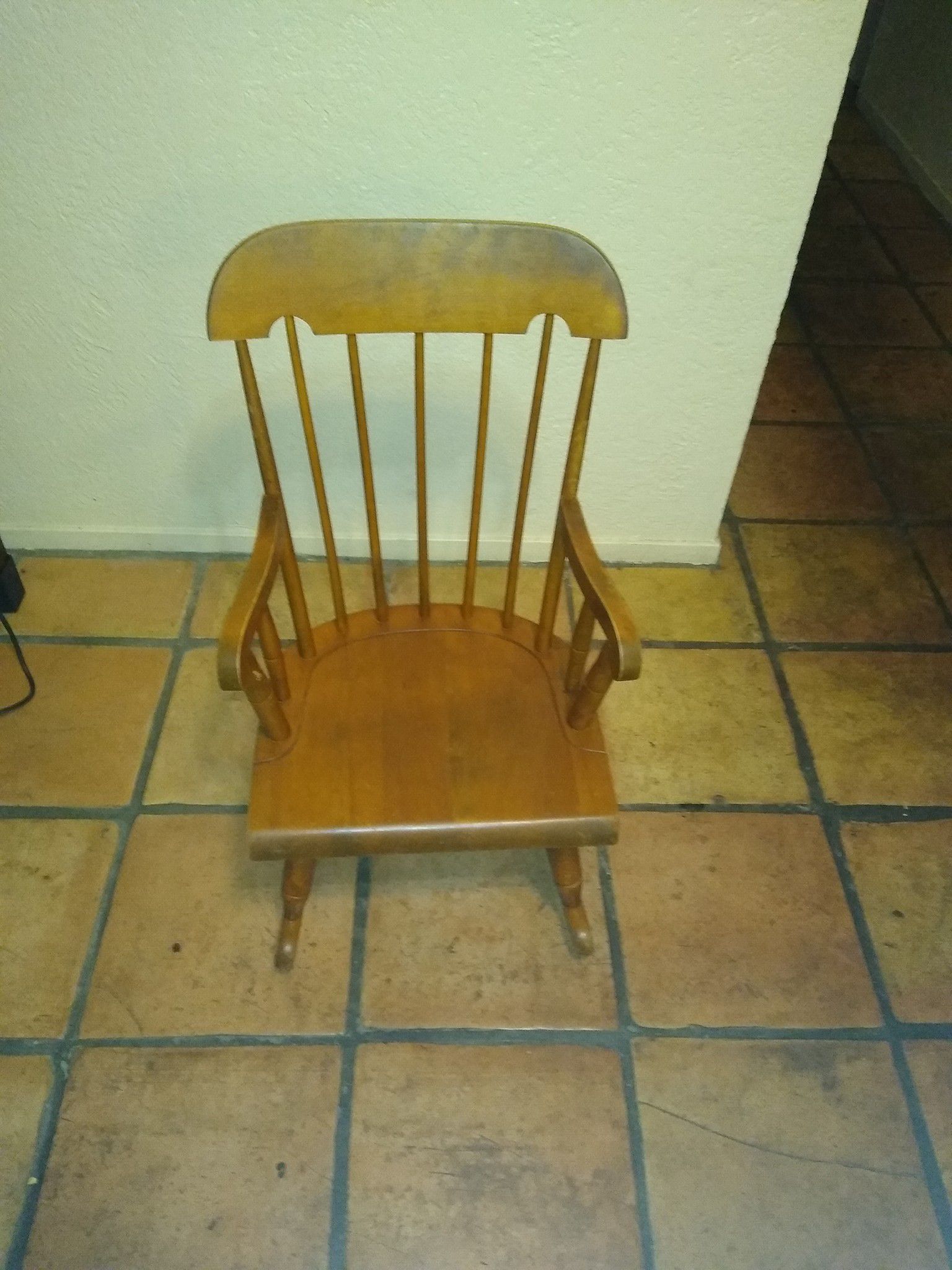 Antique Child rocking chair