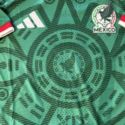 Adidas home Mexico  jersey World Cup 2026 player version, slim fit, runs like one size smaller.  XL fits like L. $55obo