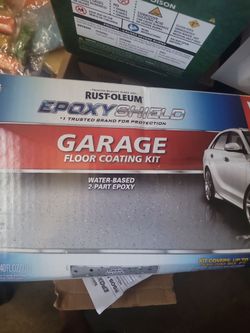 Garage floor coating