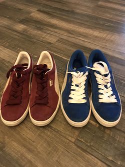 Puma Original Suede $25 each like new