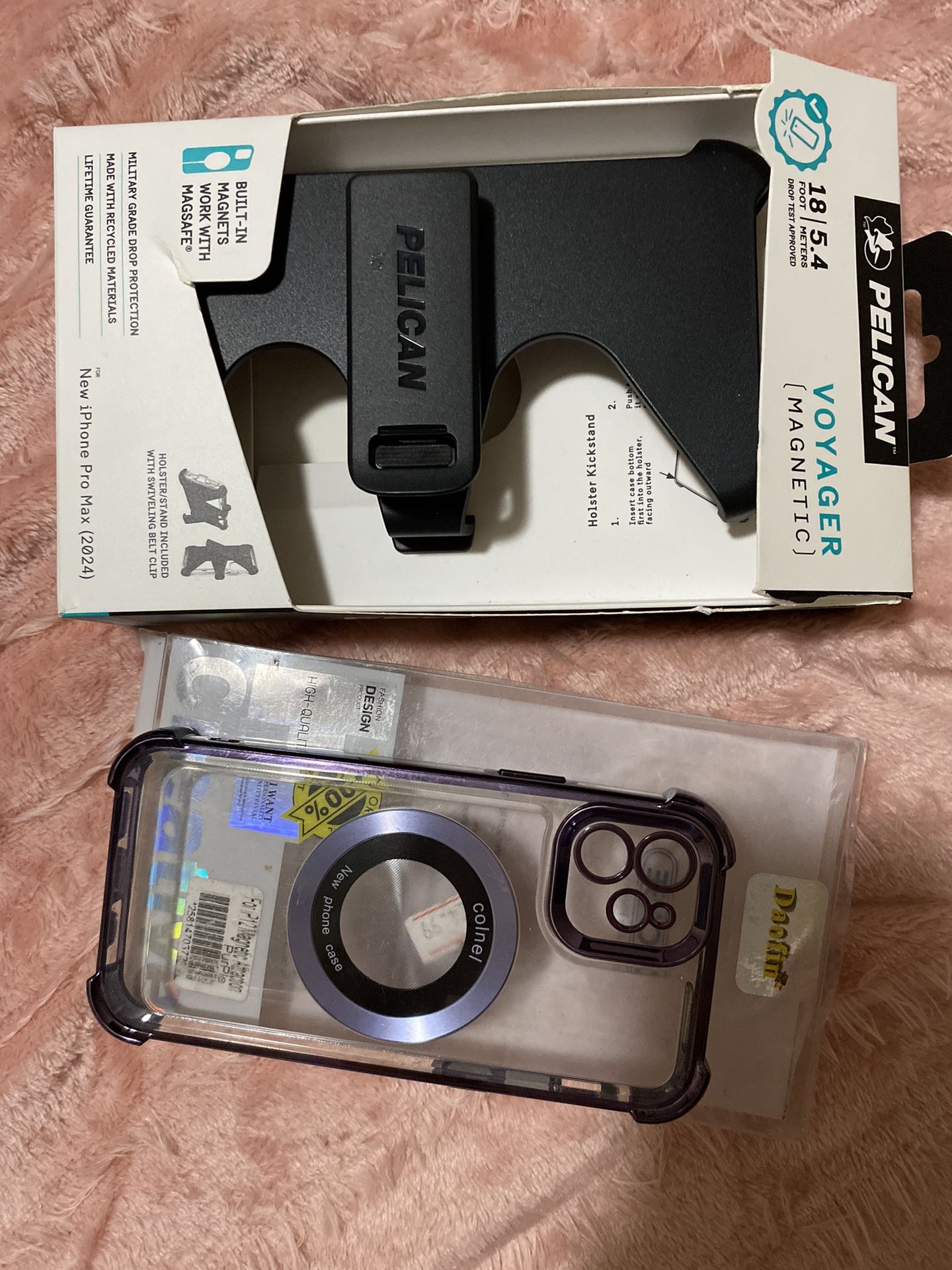 iPhone 15 case and belt buckle