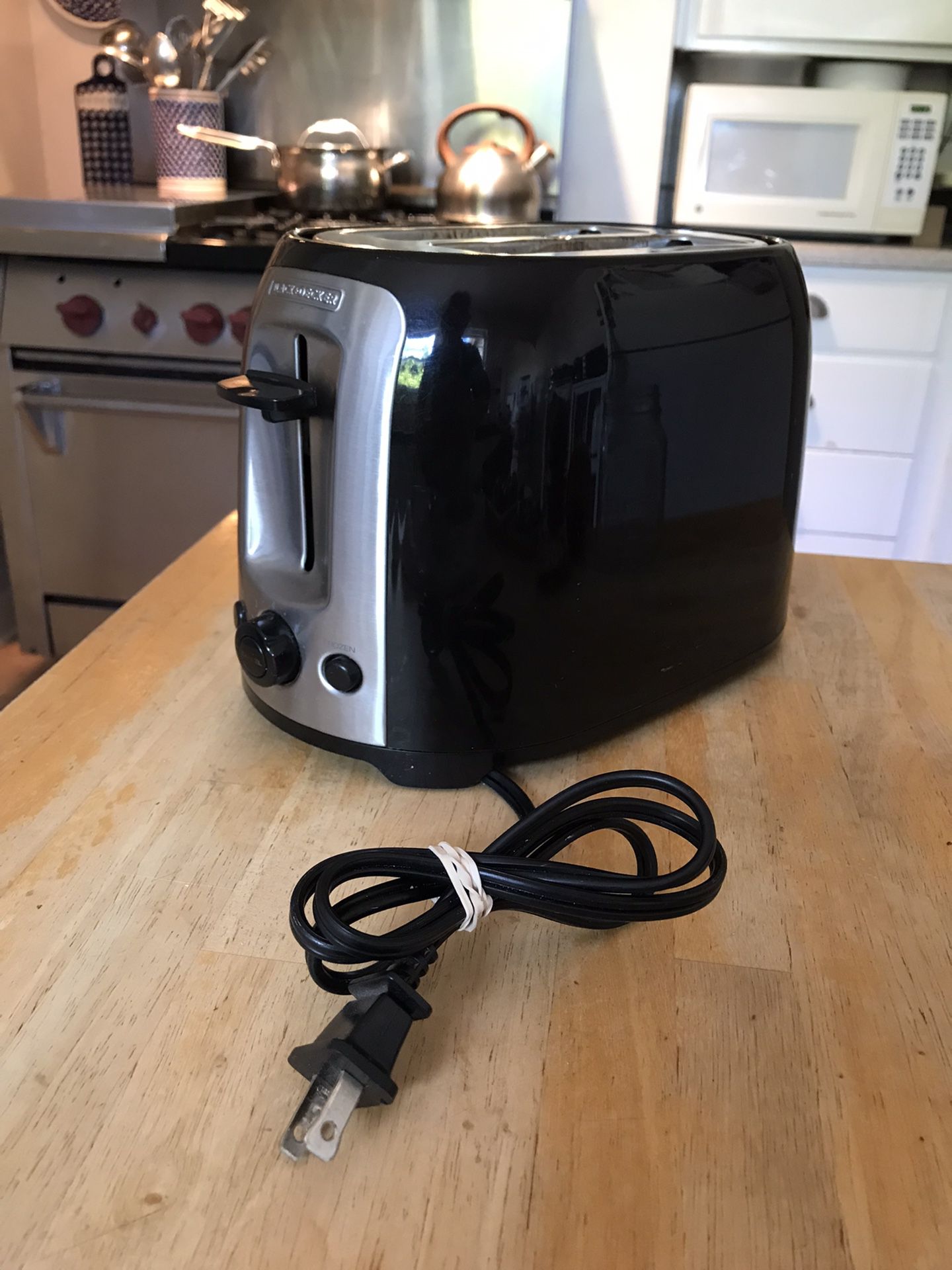 Black And Decker Toaster Black Silver 