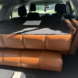 Leather Sleeper Sofa