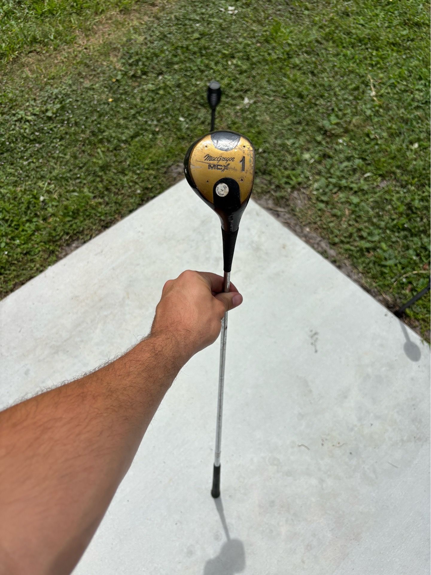 Vintage MacGregor MCX 1-wood driver golf club