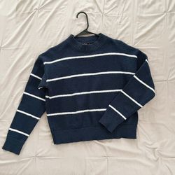 Navy Knit Sweater Size S