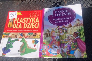 Large Hardcover kids books in Polish, $20 each, selling for a friend