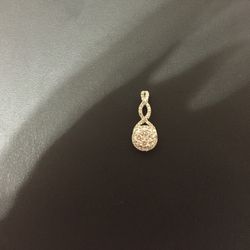 Custom Diamond Cluster Pendant