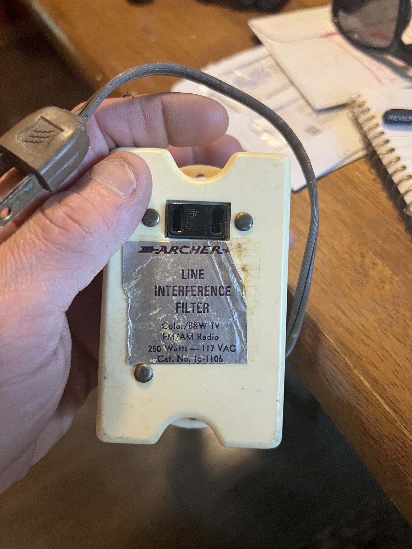 Vintage Archer Line Interference Filter