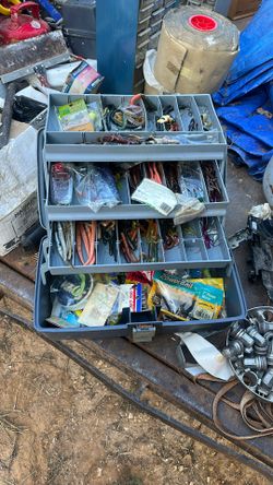 Fishing Box Full Of Accessories $50 For All 