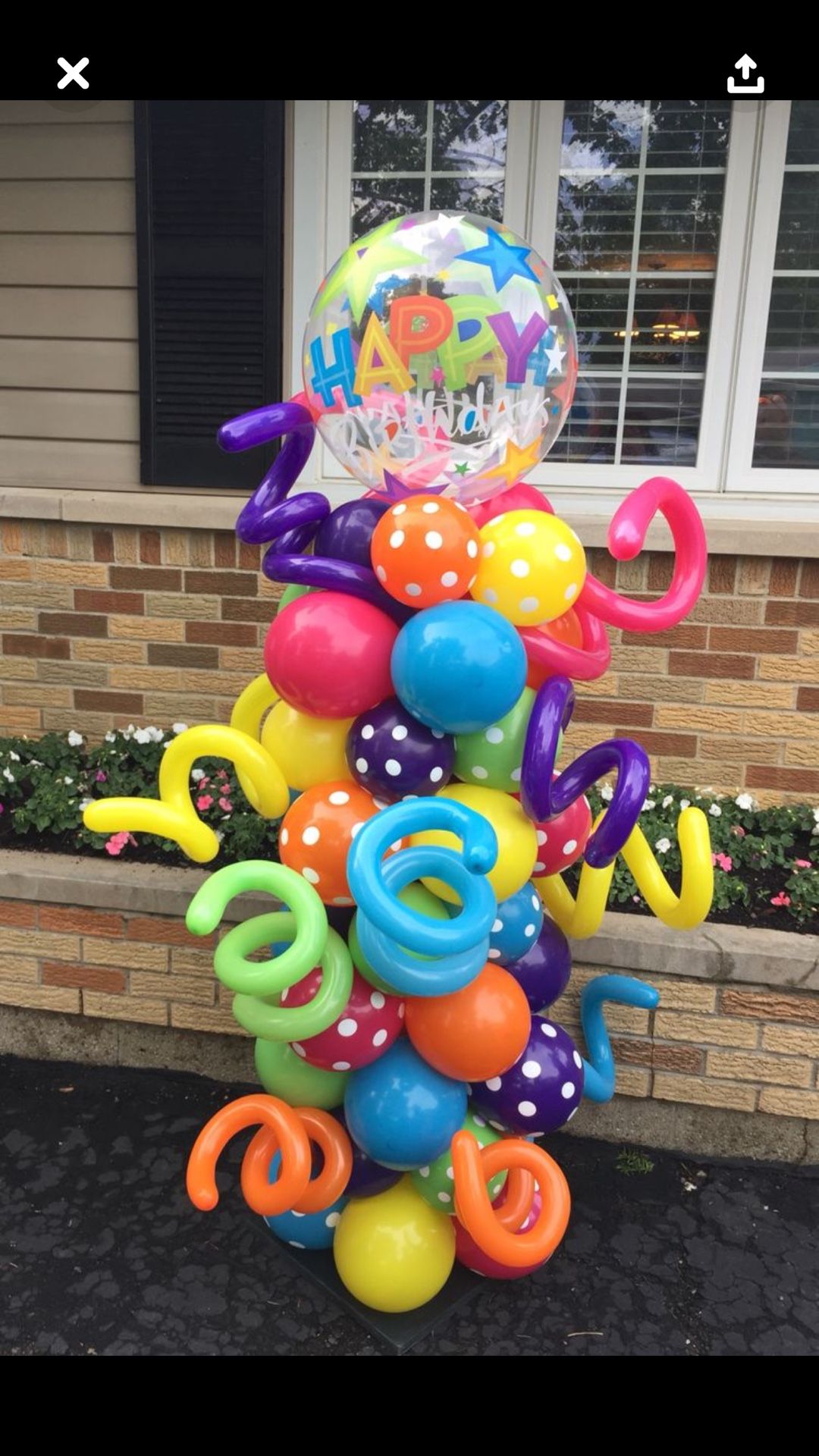 Balloon decorations