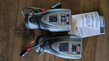 Pair of Coleman power inverters