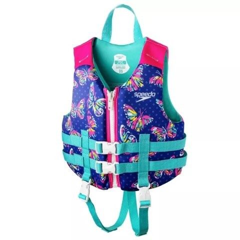 Speedo Kids' Butterfly Swim Vest Child PFD Life Jacket Vests