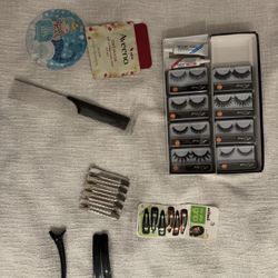 New/Unused Beauty and Hair Accessories