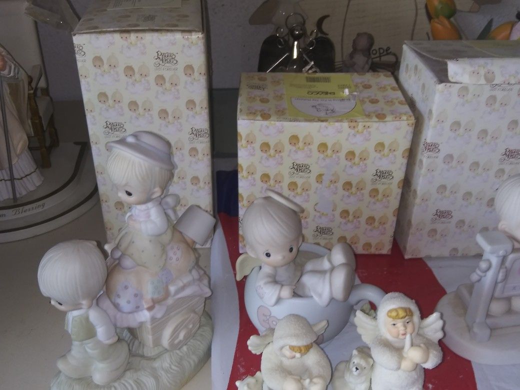Precious Moment Dolls In Original Boxes