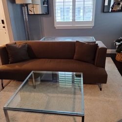 Two Beauties Glass Tables Center And A Front Entre Table