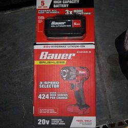 Bauer 3 Speed Drill 