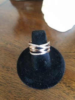 New Pondora Ring Rose Gold Size 7