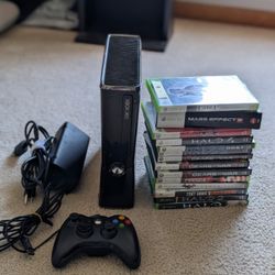 XBox 360 With Games