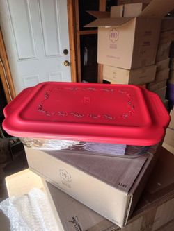 Cacerola de vidrio de 6qt para lasagna