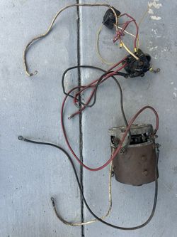 Golf Cart Motor, Charger Port, & F/R Switch