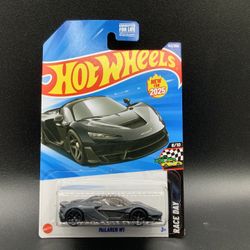 Hot Wheels McLaren W1 – Brand New | Race Day Gray