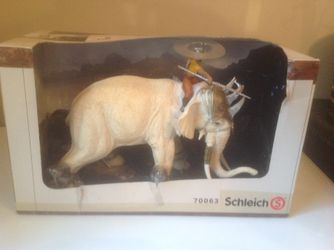 "The mighty fighter elephant with rider"