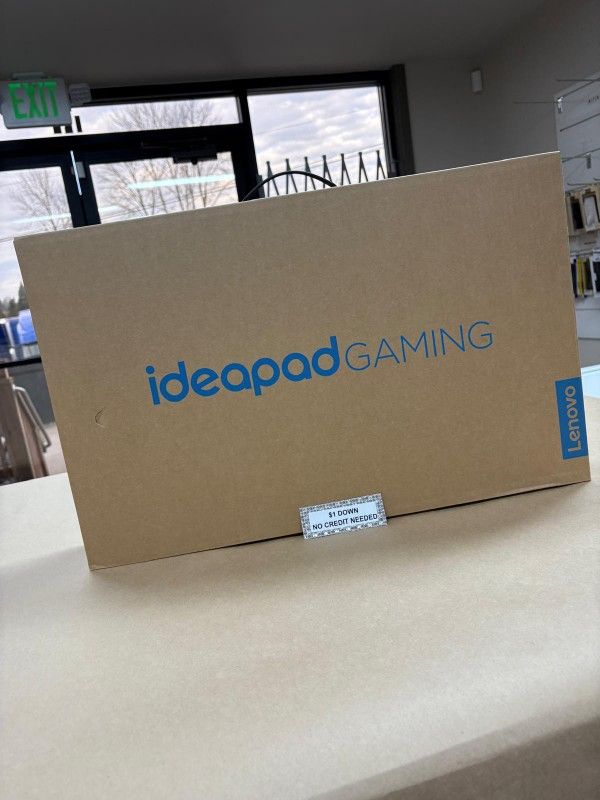Lenovo Ideapad Gaming 3 Gaming Laptop New - Only $1 Today Pay The Rest Later!
