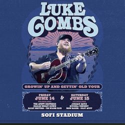 (2) 2-Night Tickets To Luke Combs @ SoFi