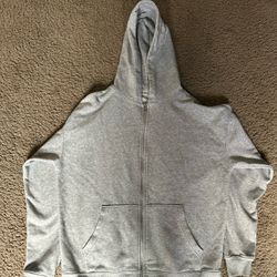 No boundaries white zip up