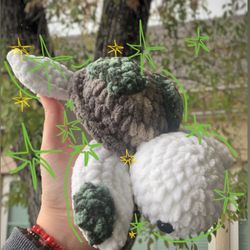 Crochet Moss Turtle