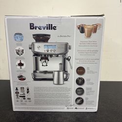 Brand NEW Breville Barista Pro Espresso Machine Stainless Steel 
