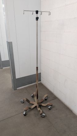 Medical IV Pole Stand on Wheels