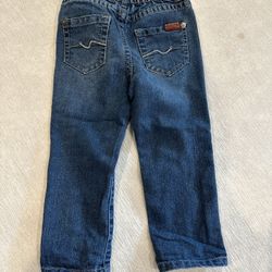 Seven 7 For All Mankind Toddler Jeans 24M 2T Blue Denim