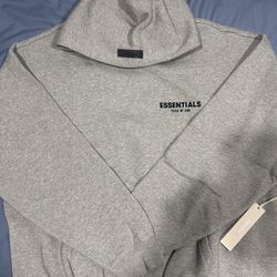 Essentials Fear Of God ‘Dark Oatmeal’ Hoodie Size XL