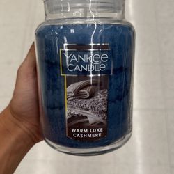 New Yankee Candle (Warm Luxe Cashmere Scent)