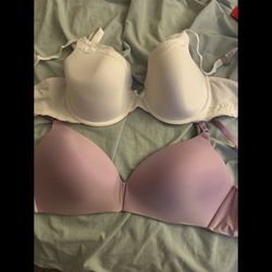 Victoria’s Secret bras.  Gently used.