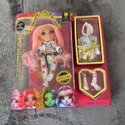 Rainbow High Kia Hart Fashion Doll Love Heart w/ 2 Mix & Match Outfits - Doll