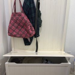 Hall Tree Bench