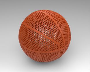 3d Printed Airless basketball