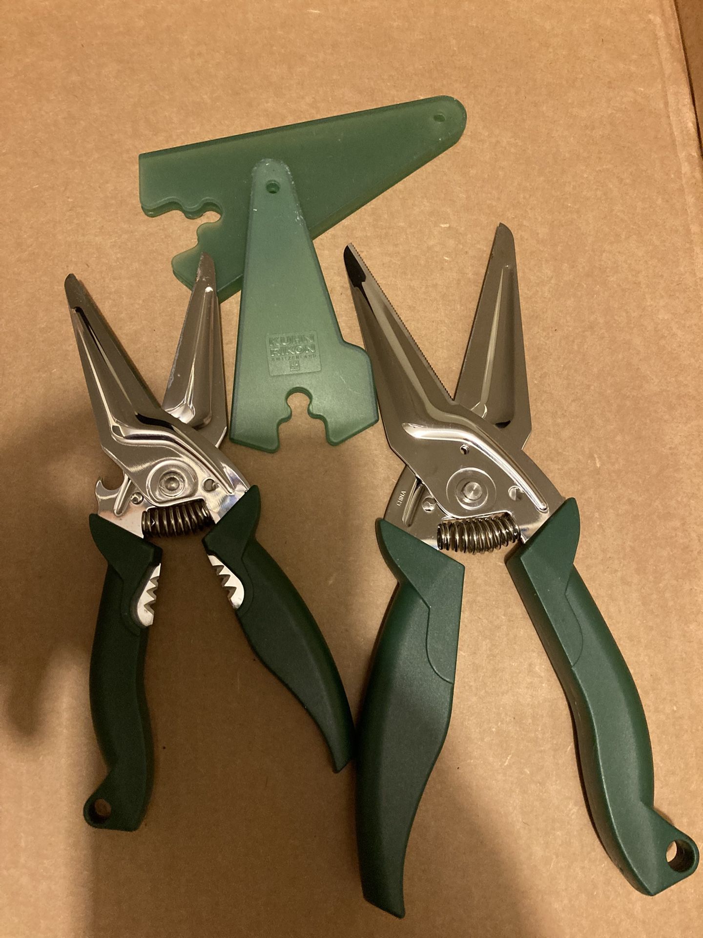 Kuhn Rikon Green Kitchen Shears Set