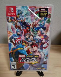 Brand new Nintendo switch Marvel vs Capcom fighting collection arcade classic .