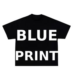 BLUE PRINT.  T-shirt