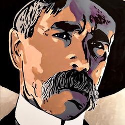 Virgil Earp Giclee Print Framed